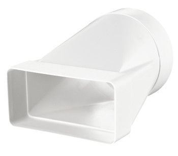 Колено вентиляционное универсальное 60х120х100мм 621 Zernberg