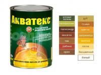 Пропитка Рогнеда Акватекс по дереву орех 0,8л(6)