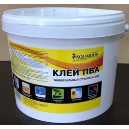 Клей ПВА универсальный 0,9кг Аквариус