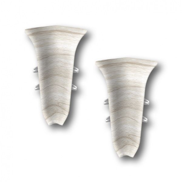 Плинтус Идеал 3Д 55 Классик 251 угол внутренний ясень