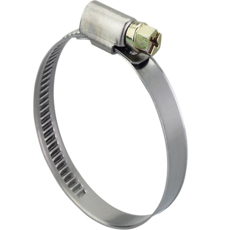 Хомут червячный  80-100мм оцинк ЮмКом