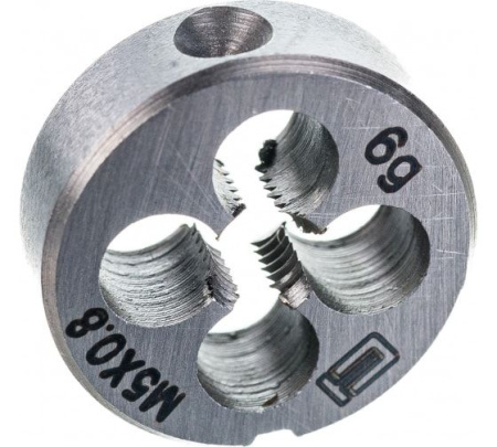 Плашка М 5х0,8 Сибртех