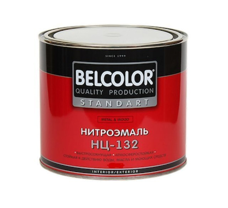 Эмаль НЦ-132 1,7кг серая Belcolor@---