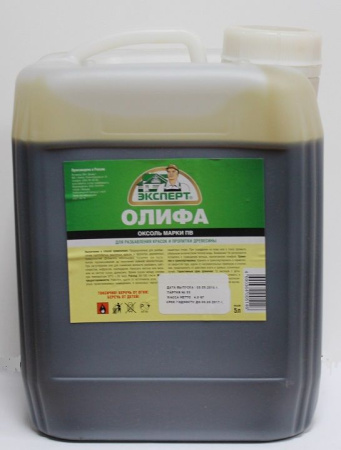 Олифа оксоль  5,0л Эксперт