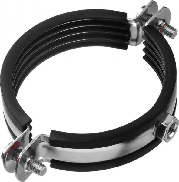 Хомут трубный со стяжкой винтом 110 110-116 ЮмКом