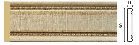 ДП Vit-Art Молдинг 1М5-6B 50х11х2400---