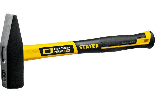 Молоток  800г слесарный фиберглассовая ручка Stayer Hercules(6)