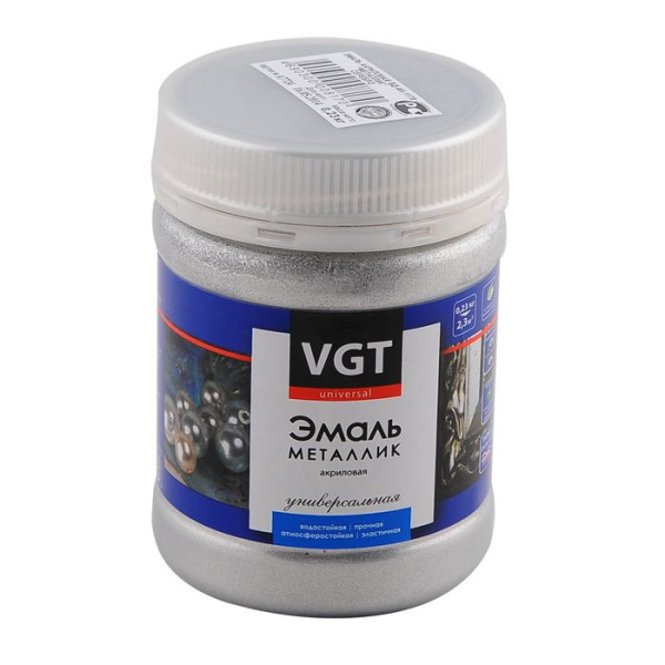 Эмаль ВГТ Металлик аметист 0,23кг 